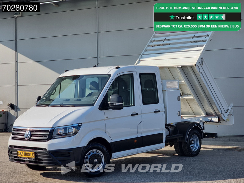 Volkswagen Crafter 177pk Open Laadbak Dubbel Cabine met Kist Dubbellucht 3,5t Trekhaak Navi Airco Cruise Pritsche Pickup Open Box Airco Dubbel cabi - Furgone con cassone fisso: foto 1 Volkswagen Crafter 177pk Open Laadbak Dubbel Cabine met Kist Dubbellucht 3,5t Trekhaak Navi Airco Cruise Pritsche Pickup Open Box Airco Dubbel cabi - Furgone con cassone fisso: foto 1