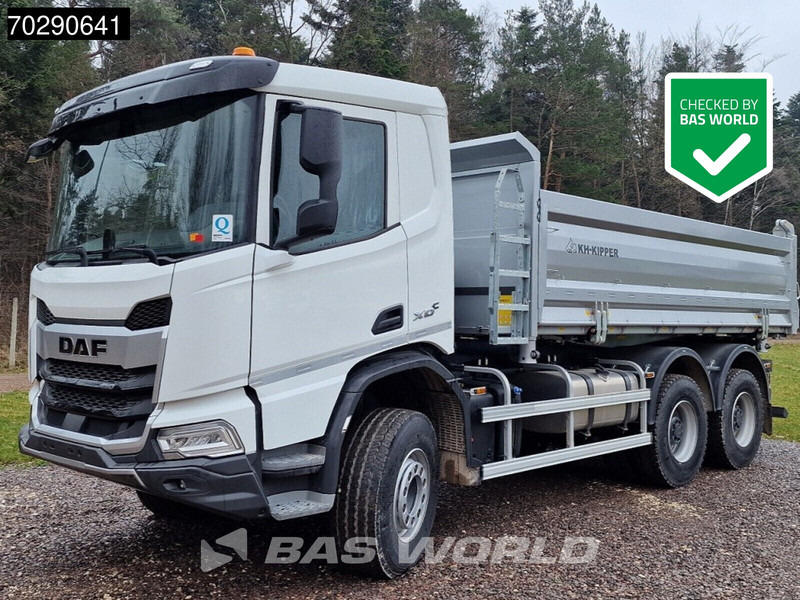 DAF XD 450 XD 6X4 NEW! 12m3 KH 3-way Tipper Big-Axle Steel suspension Euro 6 - Autocarro ribaltabile: foto 1 DAF XD 450 XD 6X4 NEW! 12m3 KH 3-way Tipper Big-Axle Steel suspension Euro 6 - Autocarro ribaltabile: foto 1