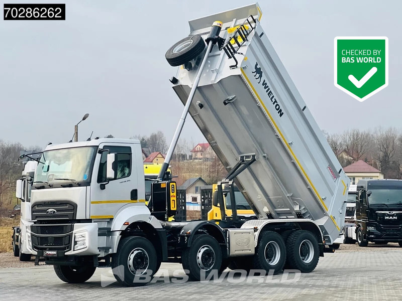 Ford F-Line 4145 8X4 NEW! 18m3 Wielton Tipper Steelsuspension Automatic Navi Euro 6 - Autocarro ribaltabile: foto 1 Ford F-Line 4145 8X4 NEW! 18m3 Wielton Tipper Steelsuspension Automatic Navi Euro 6 - Autocarro ribaltabile: foto 1