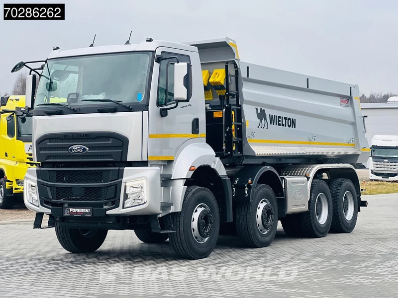 Ford F-Line 4145 8X4 NEW! 18m3 Wielton Tipper Steelsuspension Automatic Navi Euro 6 - Autocarro ribaltabile: foto 5 Ford F-Line 4145 8X4 NEW! 18m3 Wielton Tipper Steelsuspension Automatic Navi Euro 6 - Autocarro ribaltabile: foto 5