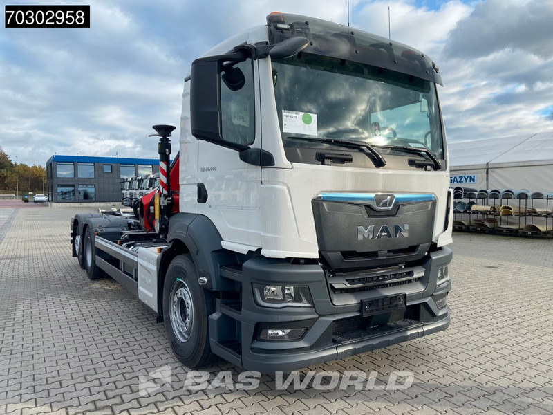 MAN TGS 26.440 6X2 NEW! Fassi 235A Crane Hyva 20-57-S Lift+ Steering Axle Euro 6 - Autocarro scarrabile, Camion con gru: foto 3 MAN TGS 26.440 6X2 NEW! Fassi 235A Crane Hyva 20-57-S Lift+ Steering Axle Euro 6 - Autocarro scarrabile, Camion con gru: foto 3