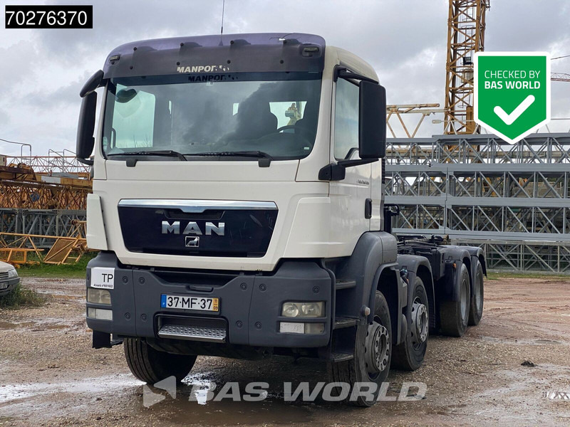 MAN TGS 35.400 8X4 Manual Retarder Big-Axle Steelsuspension Euro 5 - Autocarro scarrabile: foto 1 MAN TGS 35.400 8X4 Manual Retarder Big-Axle Steelsuspension Euro 5 - Autocarro scarrabile: foto 1
