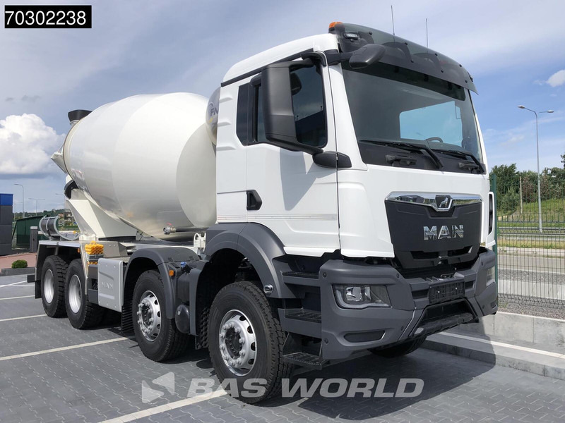 MAN TGS 41.400 8X4 10m3 FML mixer Steelsuspension Manual Airco EURO 2 - Autobetoniera: foto 3 MAN TGS 41.400 8X4 10m3 FML mixer Steelsuspension Manual Airco EURO 2 - Autobetoniera: foto 3