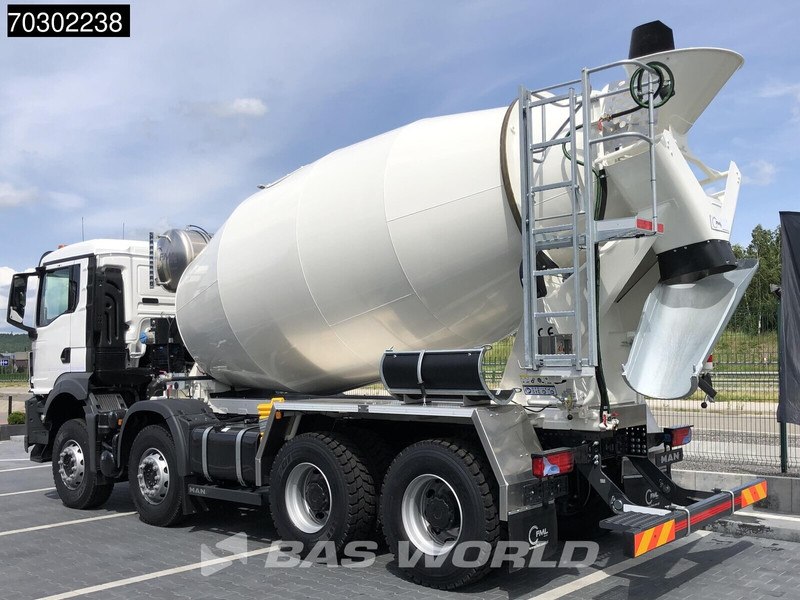 MAN TGS 41.400 8X4 10m3 FML mixer Steelsuspension Manual Airco EURO 2 - Autobetoniera: foto 2 MAN TGS 41.400 8X4 10m3 FML mixer Steelsuspension Manual Airco EURO 2 - Autobetoniera: foto 2