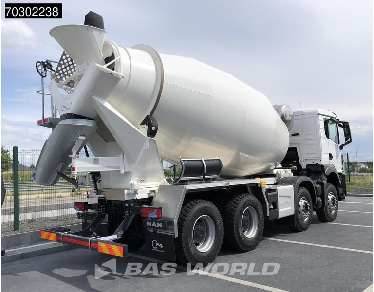 MAN TGS 41.400 8X4 10m3 FML mixer Steelsuspension Manual Airco EURO 2 - Autobetoniera: foto 5 MAN TGS 41.400 8X4 10m3 FML mixer Steelsuspension Manual Airco EURO 2 - Autobetoniera: foto 5
