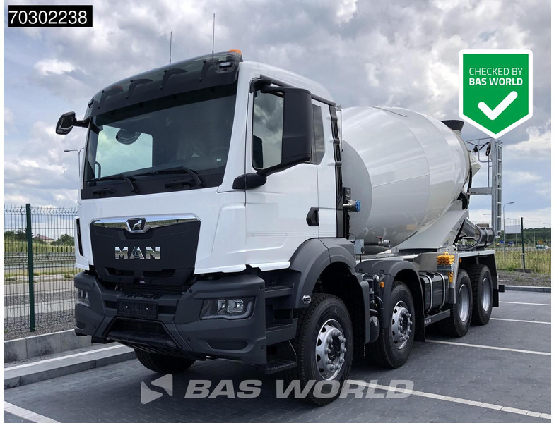 MAN TGS 41.400 8X4 10m3 FML mixer Steelsuspension Manual Airco EURO 2 - Autobetoniera: foto 1 MAN TGS 41.400 8X4 10m3 FML mixer Steelsuspension Manual Airco EURO 2 - Autobetoniera: foto 1