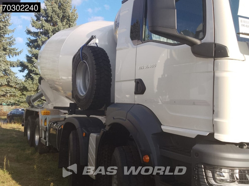 MAN TGS 41.400 8X4 12m3 FML mixer Steelsuspension Manual Airco EURO 2 - Autobetoniera: foto 3 MAN TGS 41.400 8X4 12m3 FML mixer Steelsuspension Manual Airco EURO 2 - Autobetoniera: foto 3