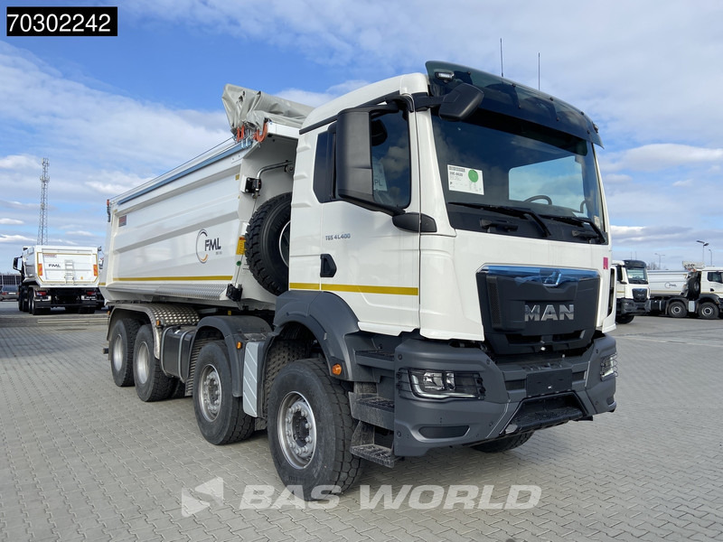 MAN TGS 41.400 8X4 20m3 KH Kipper Tarpaulin Automatic Big-Axle EURO 2 - Autocarro ribaltabile: foto 3 MAN TGS 41.400 8X4 20m3 KH Kipper Tarpaulin Automatic Big-Axle EURO 2 - Autocarro ribaltabile: foto 3