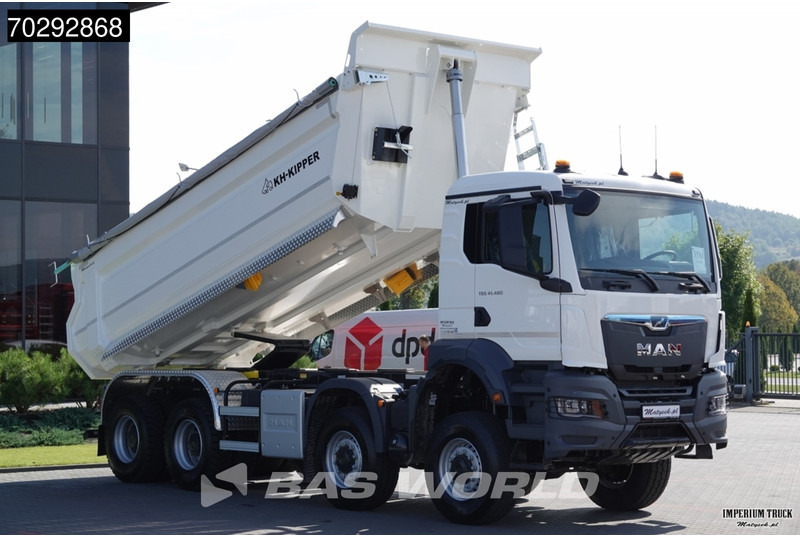 MAN TGS 41.480 TGS 8X8 Manual 8x8 Hardox Steel Tipper Euro 6 - Autocarro ribaltabile: foto 5 MAN TGS 41.480 TGS 8X8 Manual 8x8 Hardox Steel Tipper Euro 6 - Autocarro ribaltabile: foto 5