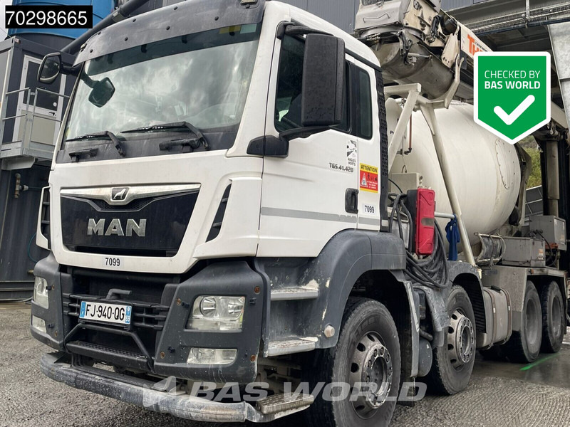 MAN TGS TGS 8X4 8m3 Putzmeister Mixer Big-Axle Steelsuspension Euro 6 - Autobetoniera: foto 1 MAN TGS TGS 8X4 8m3 Putzmeister Mixer Big-Axle Steelsuspension Euro 6 - Autobetoniera: foto 1