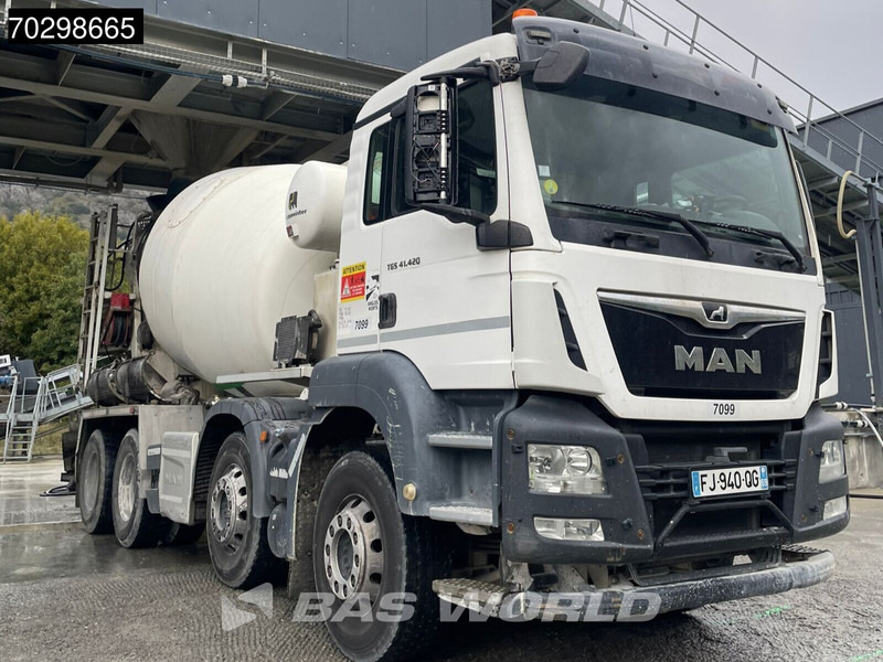 MAN TGS TGS 8X4 8m3 Putzmeister Mixer Big-Axle Steelsuspension Euro 6 - Autobetoniera: foto 3 MAN TGS TGS 8X4 8m3 Putzmeister Mixer Big-Axle Steelsuspension Euro 6 - Autobetoniera: foto 3