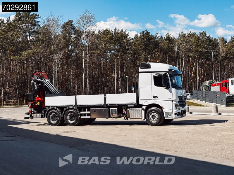 Mercedes-Benz Actros 2651 Actros 6X4 Fassi F486 Led Navi Euro 6 - Autocarro con pianale/ Cassone fisso, Camion con gru: foto 5 Mercedes-Benz Actros 2651 Actros 6X4 Fassi F486 Led Navi Euro 6 - Autocarro con pianale/ Cassone fisso, Camion con gru: foto 5