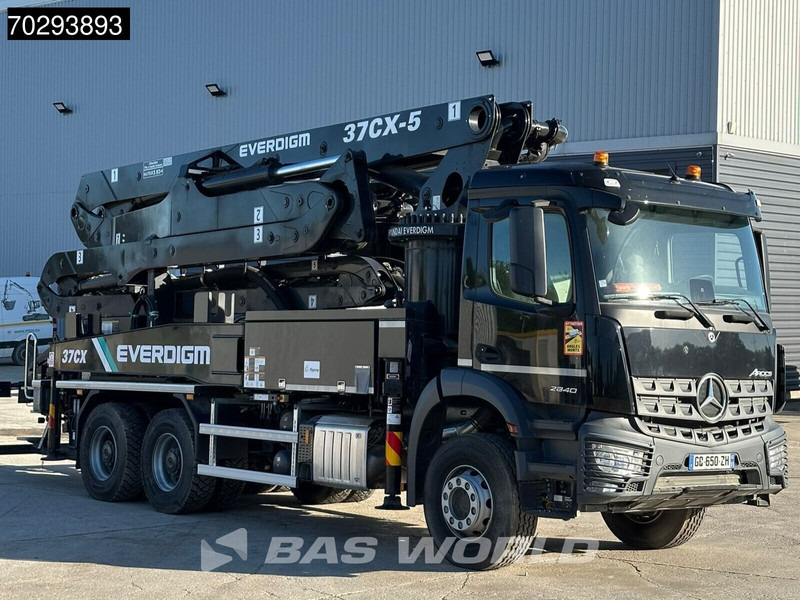 Mercedes-Benz Arocs 2840 Arocs 6X4 Unused! Everdigm 37CX-5 concrete pump Steel Suspension Automatic Euro 6 - Pompa autocarrata: foto 3 Mercedes-Benz Arocs 2840 Arocs 6X4 Unused! Everdigm 37CX-5 concrete pump Steel Suspension Automatic Euro 6 - Pompa autocarrata: foto 3