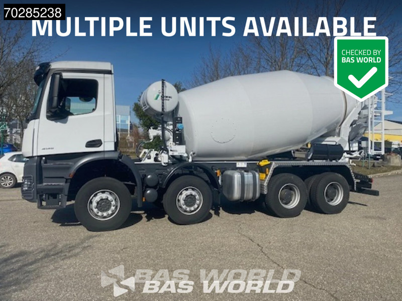Mercedes-Benz Arocs 4145 8X4 10m3 Schwing Stetter mixer Manual Steelsuspension Euro 3 - Autobetoniera: foto 1 Mercedes-Benz Arocs 4145 8X4 10m3 Schwing Stetter mixer Manual Steelsuspension Euro 3 - Autobetoniera: foto 1