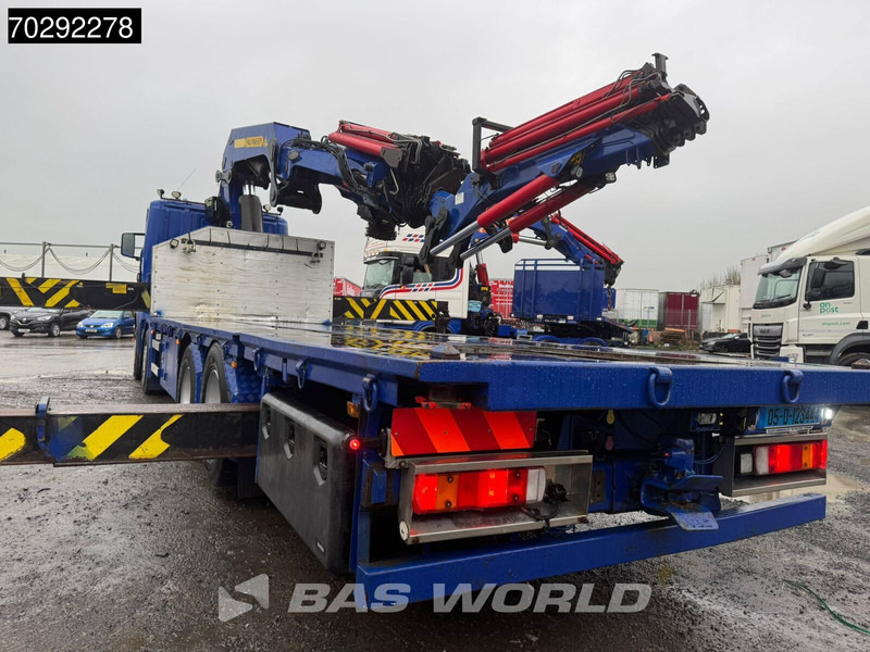 Scania R420 8X2 Palfinger PK100002 Crane Kran + PJ170 JIB Lift Axle Euro 4 - Autocarro con pianale/ Cassone fisso, Camion con gru: foto 2 Scania R420 8X2 Palfinger PK100002 Crane Kran + PJ170 JIB Lift Axle Euro 4 - Autocarro con pianale/ Cassone fisso, Camion con gru: foto 2