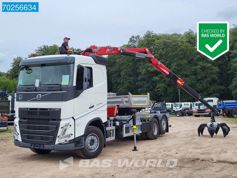 Volvo FH 500 6X2 PENZ 15Z9.50E Crane Hyva 20T HOOK Euro 6 - Autocarro scarrabile, Camion con gru: foto 1 Volvo FH 500 6X2 PENZ 15Z9.50E Crane Hyva 20T HOOK Euro 6 - Autocarro scarrabile, Camion con gru: foto 1