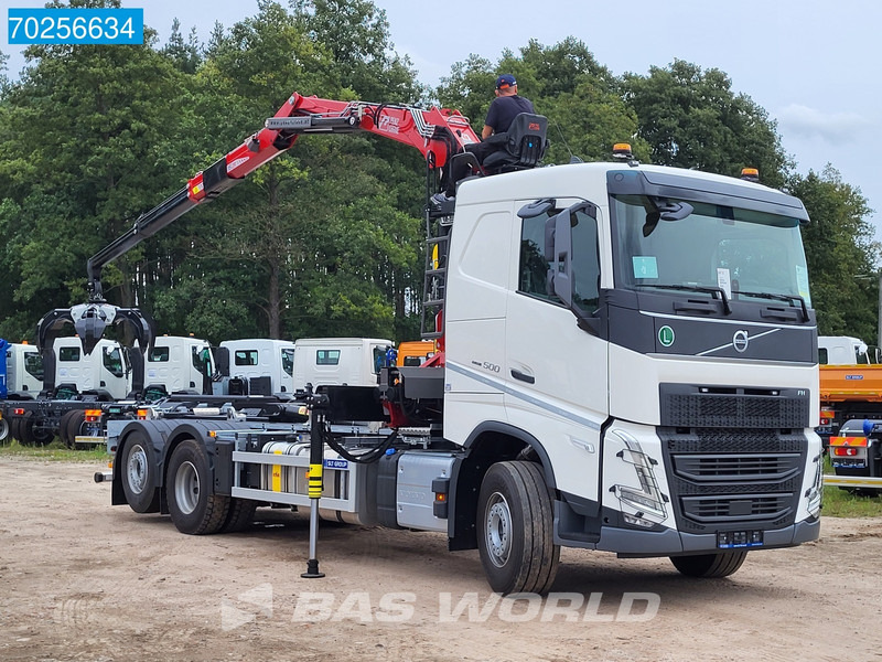 Volvo FH 500 6X2 PENZ 15Z9.50E Crane Hyva 20T HOOK Euro 6 - Autocarro scarrabile, Camion con gru: foto 3 Volvo FH 500 6X2 PENZ 15Z9.50E Crane Hyva 20T HOOK Euro 6 - Autocarro scarrabile, Camion con gru: foto 3