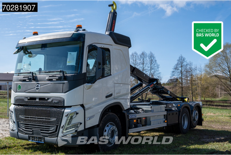Volvo FM 500 6X2 21 Tonnes Hiab VLT21s59 Liftachse Euro 6 - Autocarro scarrabile: foto 1 Volvo FM 500 6X2 21 Tonnes Hiab VLT21s59 Liftachse Euro 6 - Autocarro scarrabile: foto 1