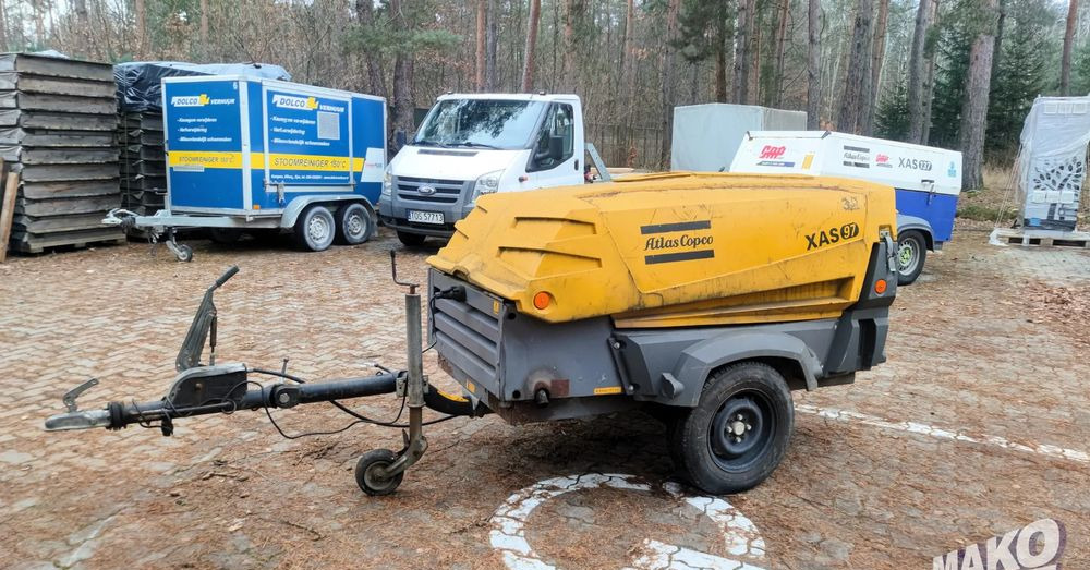 Atlas Copco XAS 97 DD PE - Gruppo elettrogeno: foto 1 Atlas Copco XAS 97 DD PE - Gruppo elettrogeno: foto 1