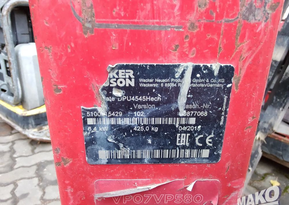 Wacker Neuson DPU4545Hech - Rullo: foto 4 Wacker Neuson DPU4545Hech - Rullo: foto 4