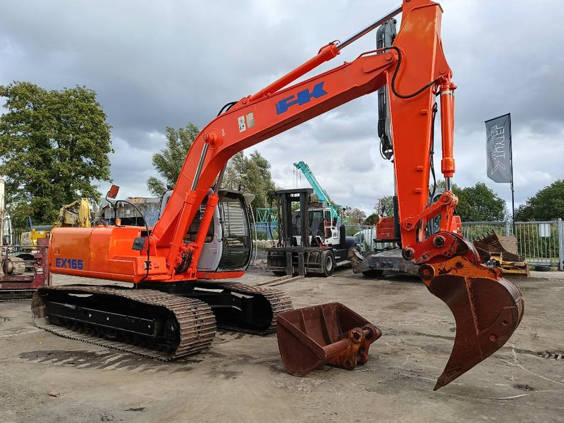 Escavatore cingolato Fiat-Kobelco EX165 hitachi excavator kettenbagger graafmachine: foto 8