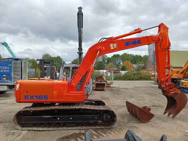 Escavatore cingolato Fiat-Kobelco EX165 hitachi excavator kettenbagger graafmachine: foto 7