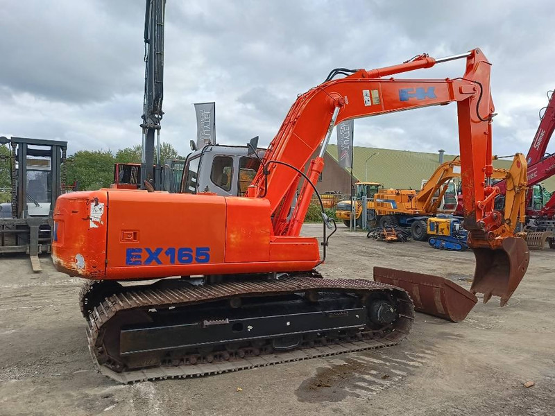 Escavatore cingolato Fiat-Kobelco EX165 hitachi excavator kettenbagger graafmachine: foto 6