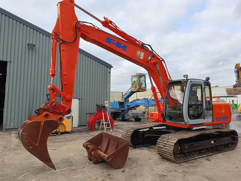 Escavatore cingolato Fiat-Kobelco EX165 hitachi excavator kettenbagger graafmachine: foto 11