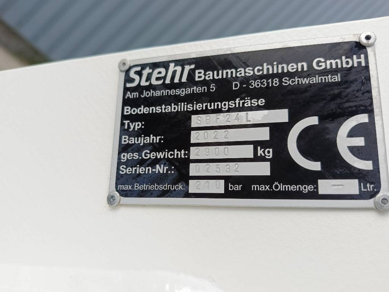 Ruspa STEHR sbf24L SBS3000 grondfrees + kalk bulk 2022 CE: foto 15