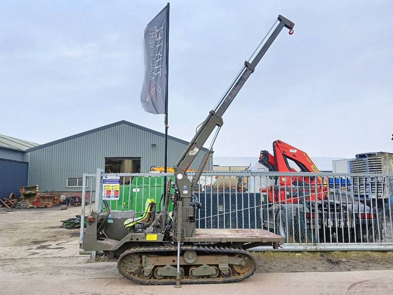 Yanmar C 30 R rups tracked dumper + crane 980 kg winch - Dumper: foto 1 Yanmar C 30 R rups tracked dumper + crane 980 kg winch - Dumper: foto 1