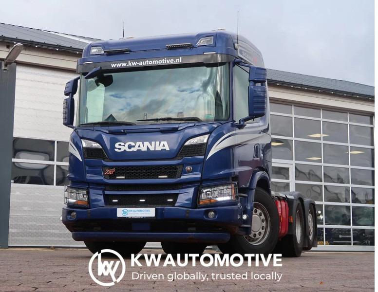 Scania P500 6x2/ FULL AIR/ HYDRAULIC/ LEATHER/ 2.950 WB/ DIFF LOCK/ SLIDE DISH - Trattore stradale: foto 1 Scania P500 6x2/ FULL AIR/ HYDRAULIC/ LEATHER/ 2.950 WB/ DIFF LOCK/ SLIDE DISH - Trattore stradale: foto 1