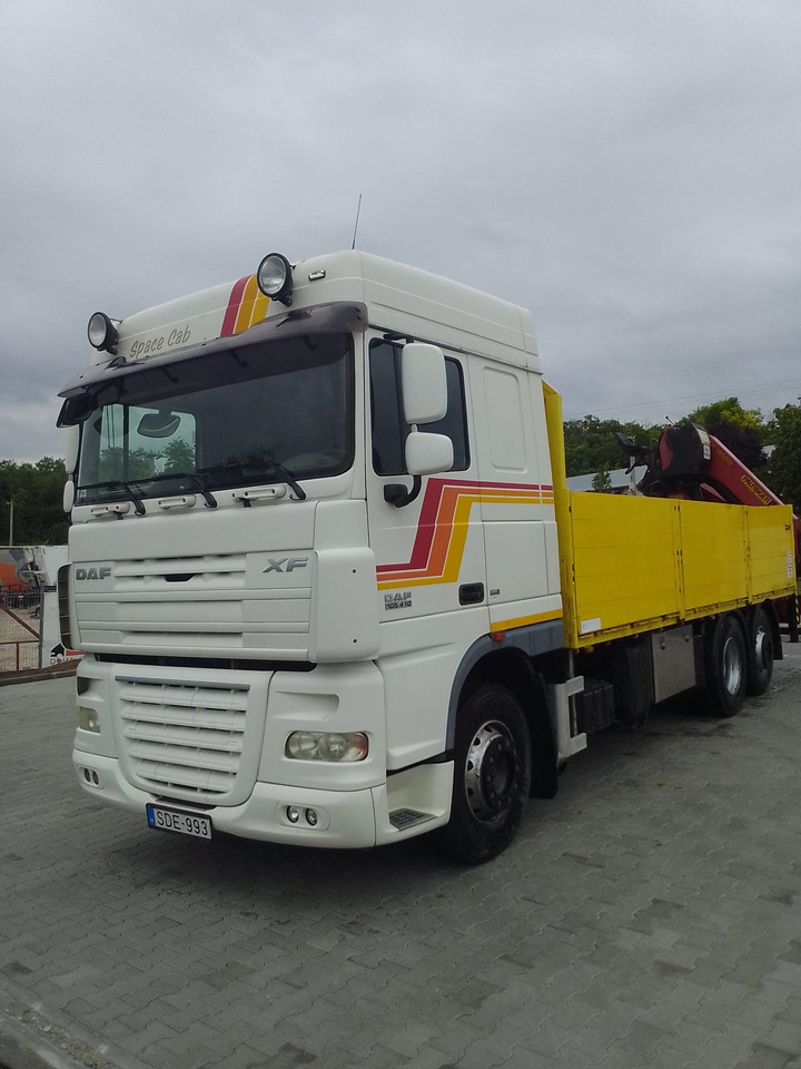 DAF Xf 105.410 Manual 6x2 Palfinger Pk18500 EXCELENT - Camion con gru: foto 1 DAF Xf 105.410 Manual 6x2 Palfinger Pk18500 EXCELENT - Camion con gru: foto 1