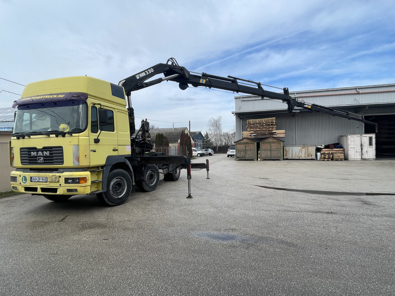 MAN F2000 413 6x2 Manual CRANE Hiab 330+jib 90 21m - Trattore stradale: foto 5 MAN F2000 413 6x2 Manual CRANE Hiab 330+jib 90 21m - Trattore stradale: foto 5