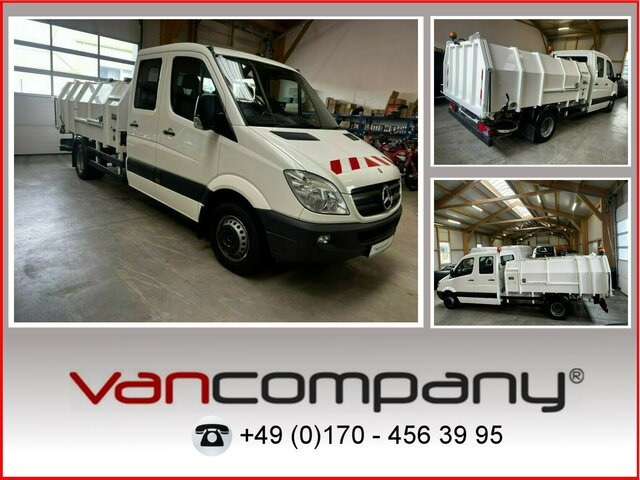 MERCEDES-BENZ Sprinter 516 CDI Müllwagen Papierkorbsammelfzg.... - Camion immondizia: foto 1 MERCEDES-BENZ Sprinter 516 CDI Müllwagen Papierkorbsammelfzg.... - Camion immondizia: foto 1