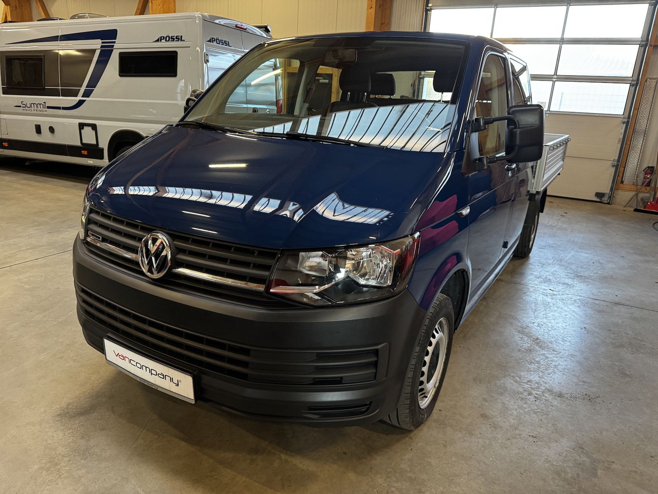 Volkswagen T6 Doka Pritsche 2.0 TDI 4Motion 4x4 indienblau - Furgone con cassone fisso: foto 2 Volkswagen T6 Doka Pritsche 2.0 TDI 4Motion 4x4 indienblau - Furgone con cassone fisso: foto 2
