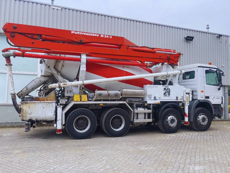 Mercedes-Benz Actros 3241 Putzmeister M24/3 2013 8X4 - Autobetoniera: foto 5 Mercedes-Benz Actros 3241 Putzmeister M24/3 2013 8X4 - Autobetoniera: foto 5