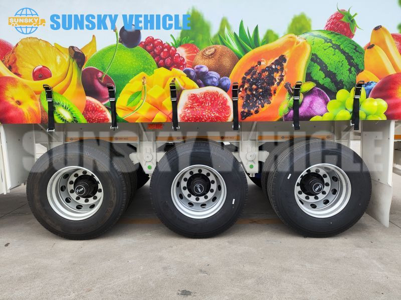 HOWO 13 meters curtain side semi trailer - Semirimorchio centinato: foto 4 HOWO 13 meters curtain side semi trailer - Semirimorchio centinato: foto 4