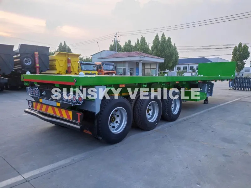 SUNSKY Flat Deck Trailer with henred type axles and suspension - Semirimorchio cassonato/ Pianale: foto 5 SUNSKY Flat Deck Trailer with henred type axles and suspension - Semirimorchio cassonato/ Pianale: foto 5