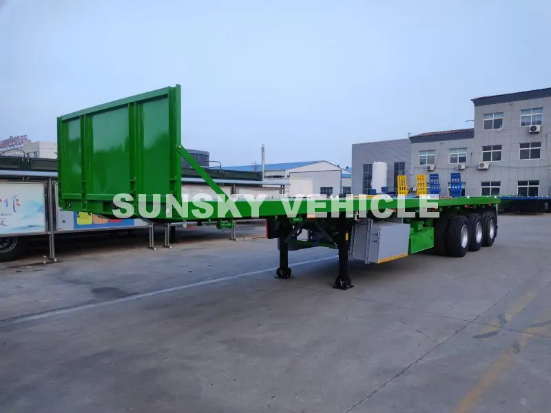 SUNSKY Flat Deck Trailer with henred type axles and suspension - Semirimorchio cassonato/ Pianale: foto 2 SUNSKY Flat Deck Trailer with henred type axles and suspension - Semirimorchio cassonato/ Pianale: foto 2