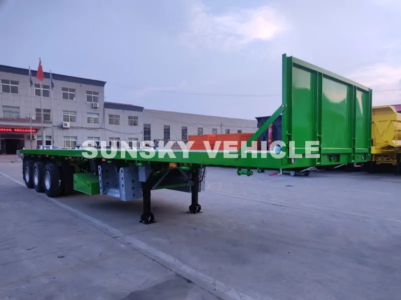 SUNSKY Flat Deck Trailer with henred type axles and suspension - Semirimorchio cassonato/ Pianale: foto 4 SUNSKY Flat Deck Trailer with henred type axles and suspension - Semirimorchio cassonato/ Pianale: foto 4