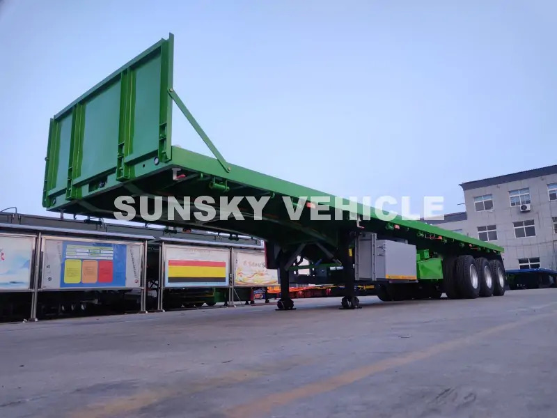 SUNSKY Flat Deck Trailer with henred type axles and suspension - Semirimorchio cassonato/ Pianale: foto 3 SUNSKY Flat Deck Trailer with henred type axles and suspension - Semirimorchio cassonato/ Pianale: foto 3