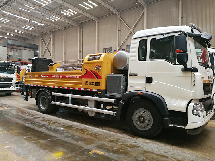Pompa autocarrata XCMG 2020 Year Concrete Pump Truck Hbc10022V Used Truck Mounted Concrete Pump Price: foto 6
