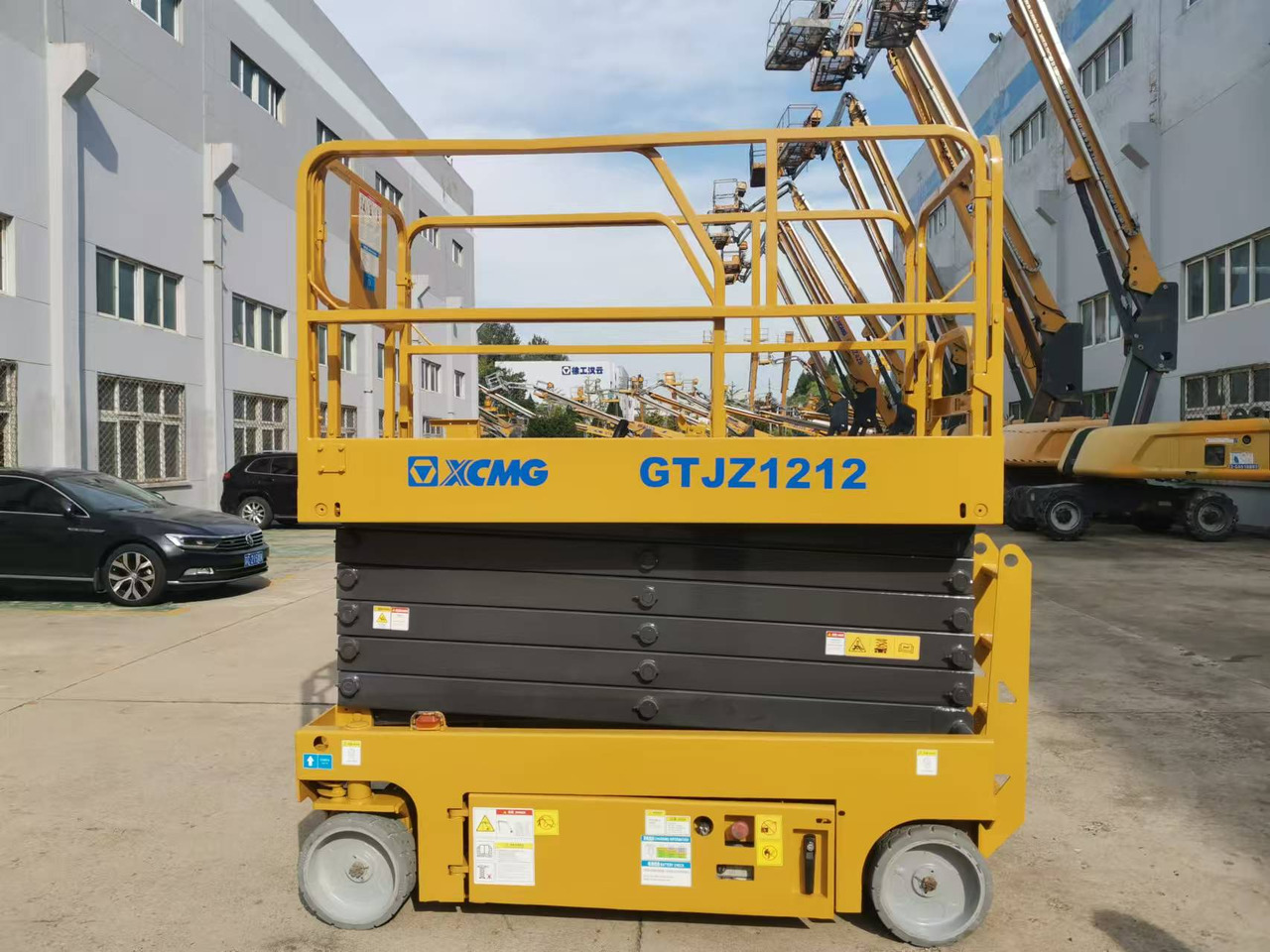 XCMG Official 12m Used Self Propelled Scissor Lift GTJZ1212 Aerial Work Platforms For Sale - Piattaforma a pantografo: foto 3 XCMG Official 12m Used Self Propelled Scissor Lift GTJZ1212 Aerial Work Platforms For Sale - Piattaforma a pantografo: foto 3