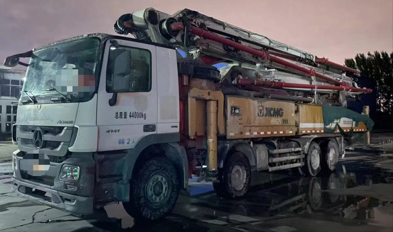 XCMG Official Hb58V Used 58m Mobile Concrete Pump Truck Second Hand 2019 - Pompa autocarrata: foto 4 XCMG Official Hb58V Used 58m Mobile Concrete Pump Truck Second Hand 2019 - Pompa autocarrata: foto 4