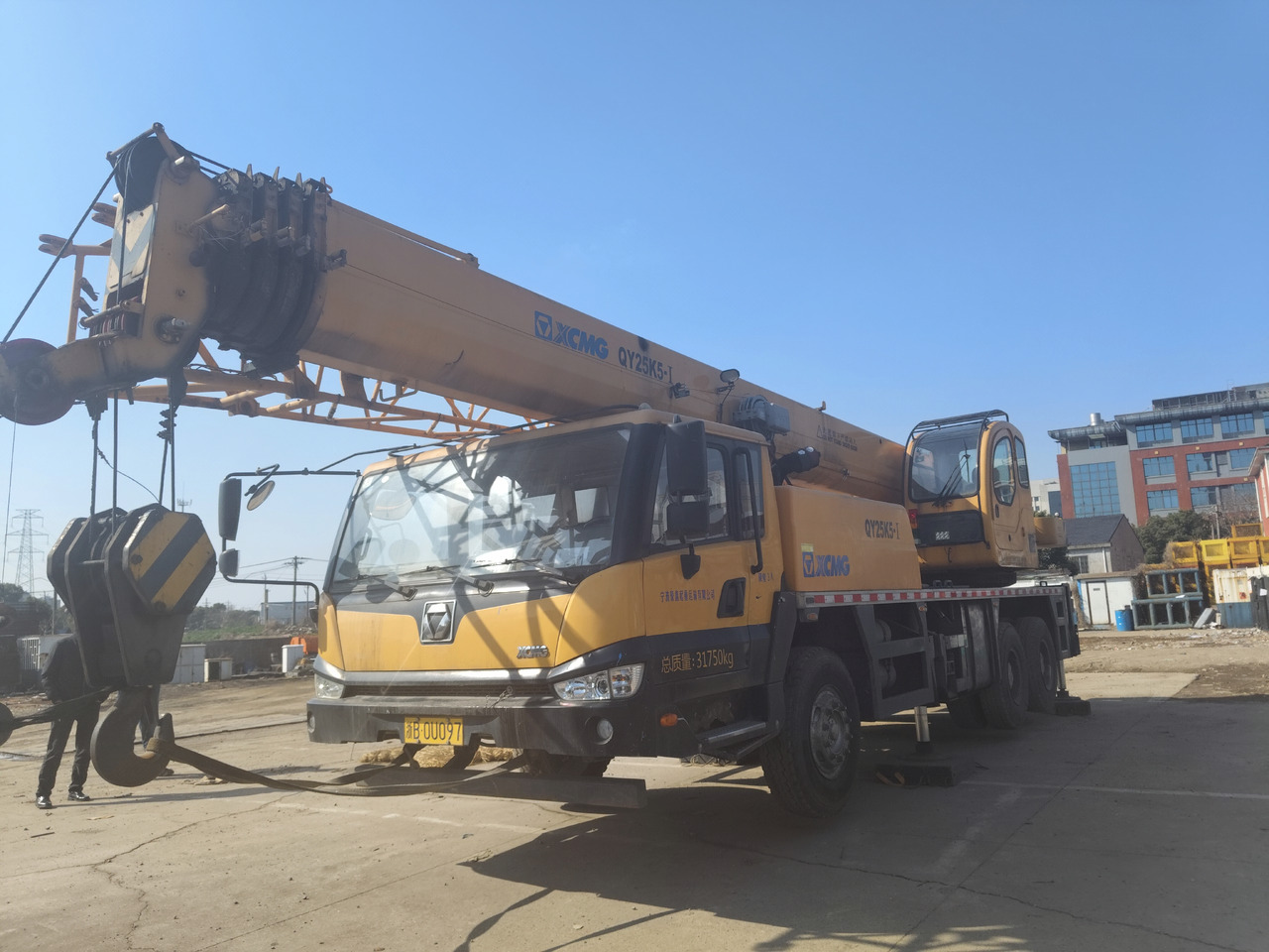 XCMG Official QY25K5-1 Used Truck Mounted Crane 25T Construction Mini Mobile Crane For Sale - Autogru: foto 3 XCMG Official QY25K5-1 Used Truck Mounted Crane 25T Construction Mini Mobile Crane For Sale - Autogru: foto 3