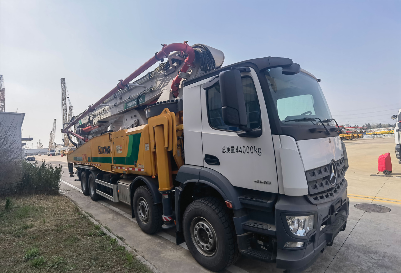 XCMG Official Schwing Concrete Pump HB62V Used Telescopic Concrete Pump Truck Price - Pompa autocarrata: foto 4 XCMG Official Schwing Concrete Pump HB62V Used Telescopic Concrete Pump Truck Price - Pompa autocarrata: foto 4