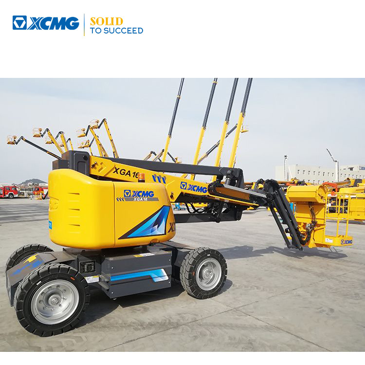 XCMG Official Used Aerial Work Platform XGA16 16m Towable Boom Lift For Sale - Piattaforma articolata: foto 1 XCMG Official Used Aerial Work Platform XGA16 16m Towable Boom Lift For Sale - Piattaforma articolata: foto 1