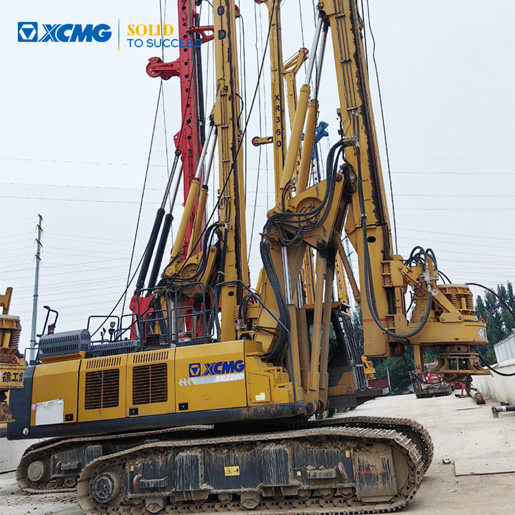 XCMG Offiical Used Rotary Drilling Rigs Drilling Machine XR220D Pile Drilling Rig For Sale - Perforatrice: foto 1 XCMG Offiical Used Rotary Drilling Rigs Drilling Machine XR220D Pile Drilling Rig For Sale - Perforatrice: foto 1