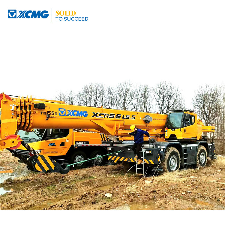 XCMG Popular Used Rough Terrain Crane XCR55L5_S 55T Hydrauli Crane Low Price - Gru fuoristrada: foto 1 XCMG Popular Used Rough Terrain Crane XCR55L5_S 55T Hydrauli Crane Low Price - Gru fuoristrada: foto 1