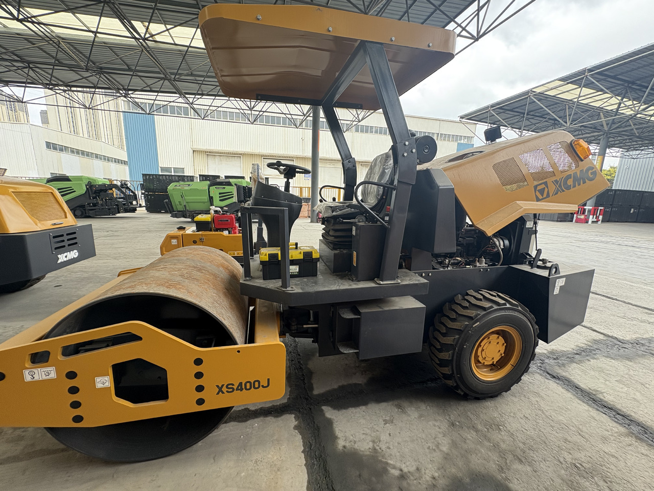 XCMG XS400J 4ton Mechancial Single Drum Vibratory Road Roller Price - Rullo stradale: foto 3 XCMG XS400J 4ton Mechancial Single Drum Vibratory Road Roller Price - Rullo stradale: foto 3